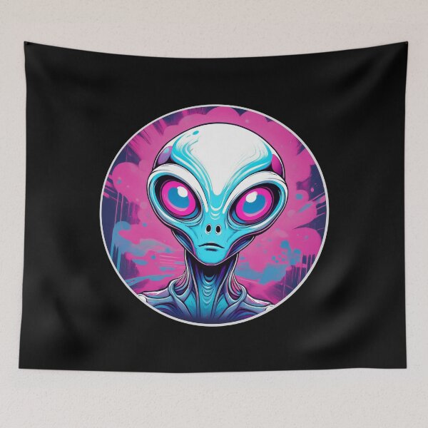 Item preview, Grafitti Angry Alien designed and sold by Boxing Kangaroo Retail Company.