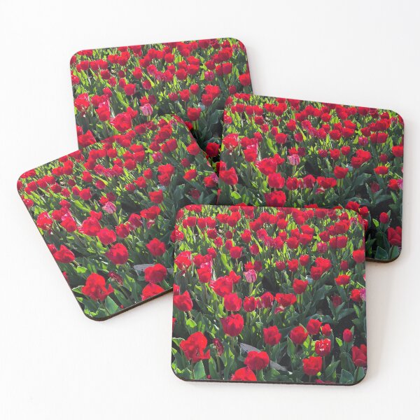 Item preview, Red tulips designed and sold by flowergirlrosie.