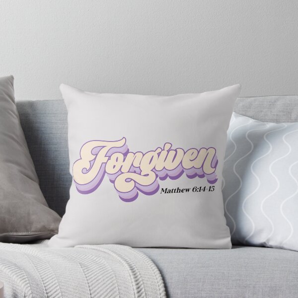 Item preview, Forgiven Matthew 6:14-15 Retro Groovy Faith Message designed and sold by Lillyamstronger.