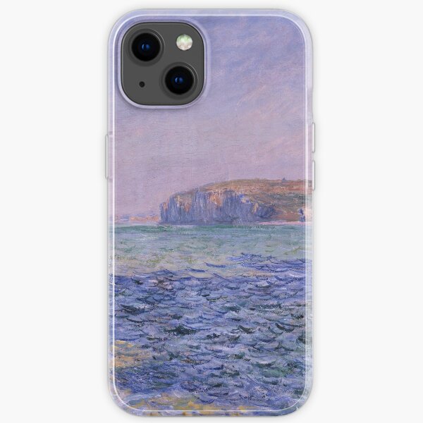 Schatten auf dem Meer Die Klippen bei Pourville durch Claude Monet iPhone Flexible Hülle