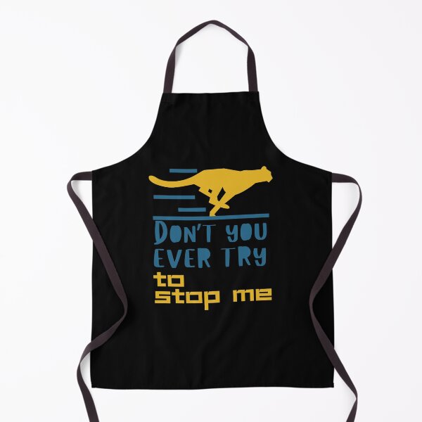 Item preview, Cheetah Running: Don't You Ever Try To Stop Me designed and sold by ToxiCool.