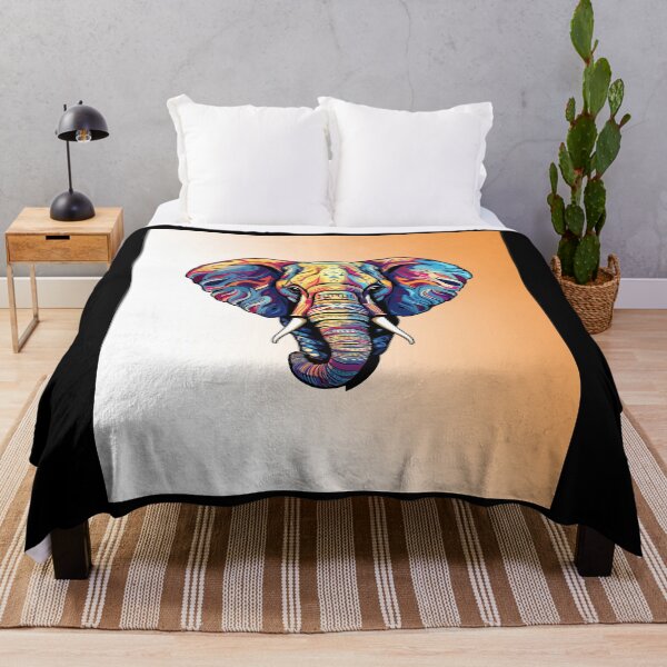 Item preview, ELEPHANT GRAPHIC CREAMSICLE ELEPHANT DESIGN  designed and sold by OnlineTshirtMan.