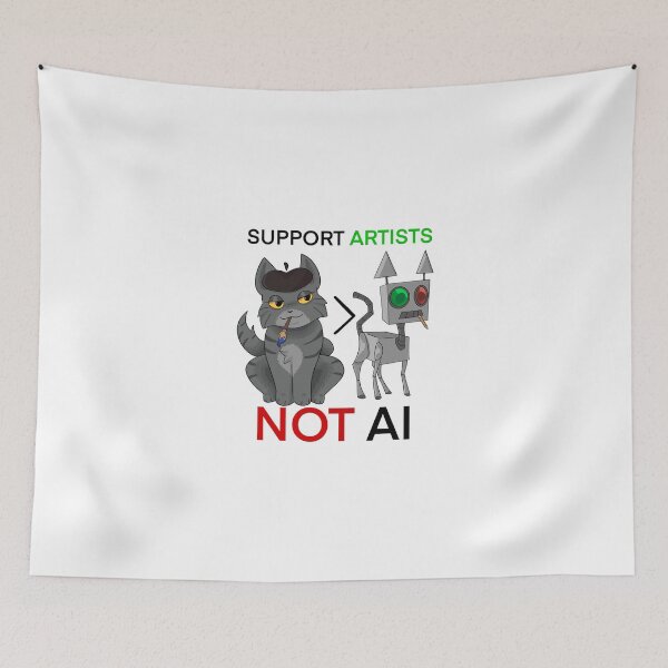 Item preview, ANTI AI “ART” designed and sold by Vettin-Arts.