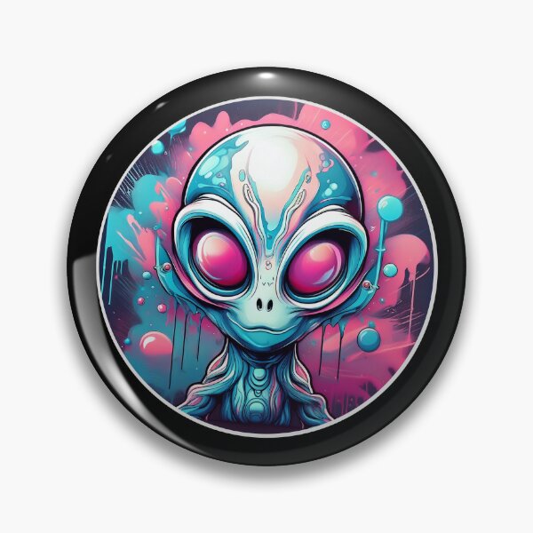 Item preview, Grafitti Angry Alien designed and sold by Boxing Kangaroo Retail Company.