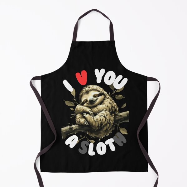 Item preview, I love you sloth, sloth lover, animal lover, animal shirt, cute animal, funny sloth, sloth shirt, funny animal shirt gift designed and sold by WorlDigitalArts.