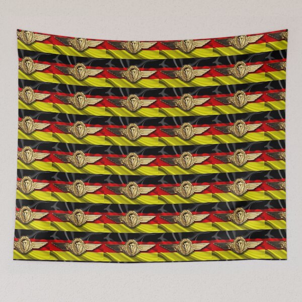 Item preview, Paratrooper Wing; Germany; Gold; designed and sold by StickerApe.