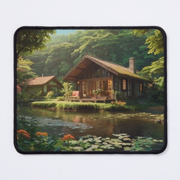 Item preview, Peaceful Riverfront Cottage designed and sold by BlareBlare.