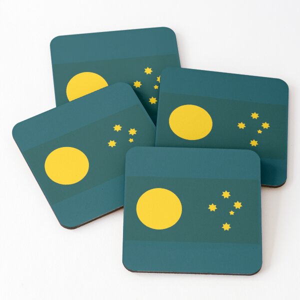 Item preview, Australia Sun and Stars Flag.  designed and sold by Kangaroo Sun.