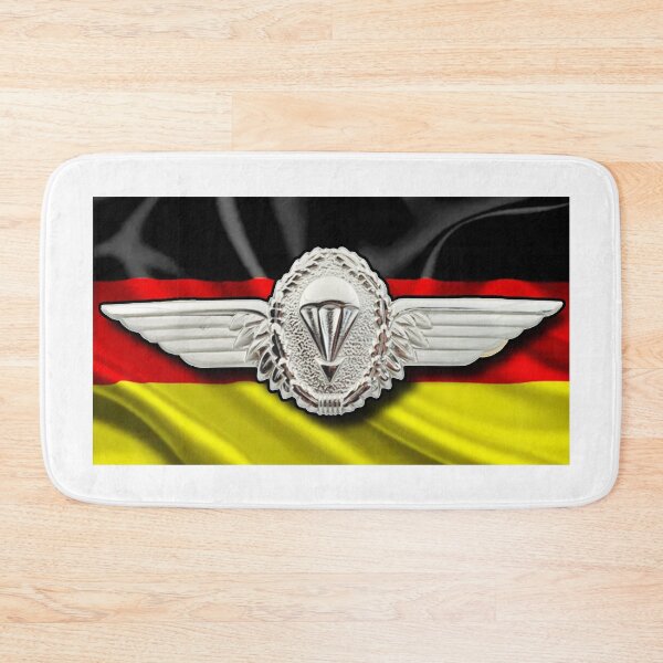 Item preview, Paratrooper Wings; Germany; Silver; designed and sold by StickerApe.