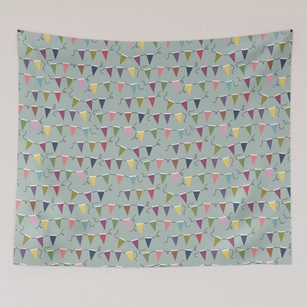 Item preview, Colorful pennant banner - AA0080B designed and sold by LionsHut.
