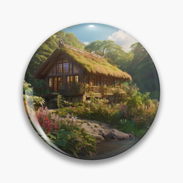 Item preview, Cottage in the Heart of the Rainforest designed and sold by BlareBlare.