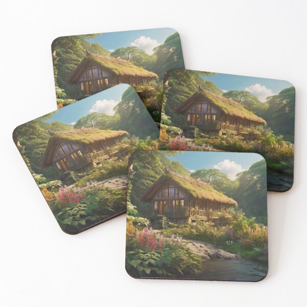 Item preview, Cottage in the Heart of the Rainforest designed and sold by BlareBlare.