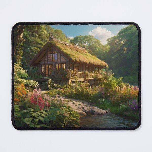 Item preview, Cottage in the Heart of the Rainforest designed and sold by BlareBlare.