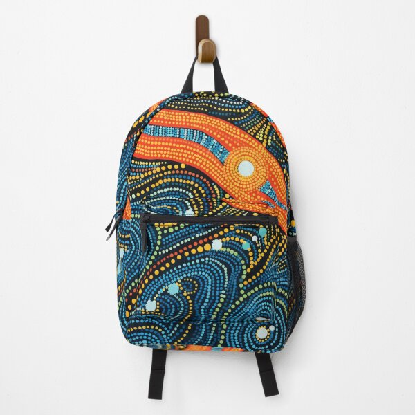 Item preview, Aboriginal Inspired Dot Art - Lava Trail designed and sold by GrinGalore.