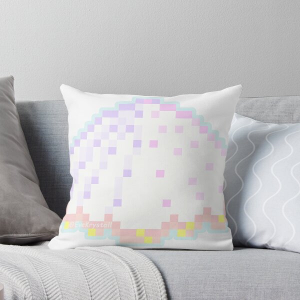 Item preview, White Cockle Sea-Shell Sticker (Pixel_Art) designed and sold by EveKrystall.