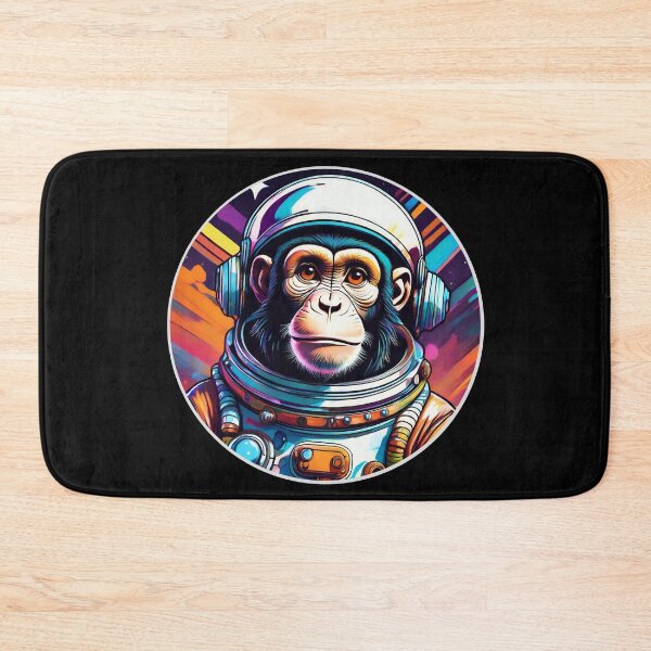 Item preview, Grafitti Astronaut Space Chimp designed and sold by Boxing Kangaroo Retail Company.