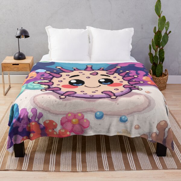 Item preview, Smiling Sea Urchin in Pixel Tide designed and sold by NaturePixel.
