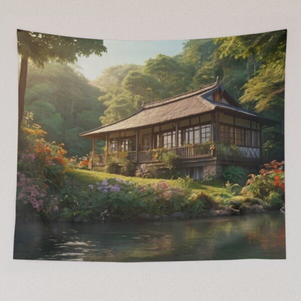 Item preview, Nature’s Haven by the River designed and sold by BlareBlare.