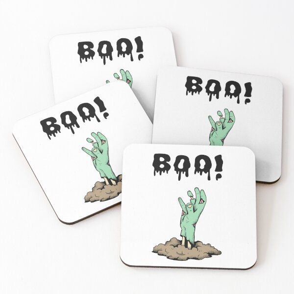 Item preview, Boo! Hand comes out of the ground - Halloween designed and sold by vitrar.