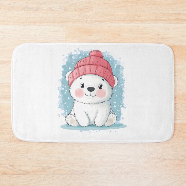 Item preview, polar bear with hat designed and sold by DerSenat.