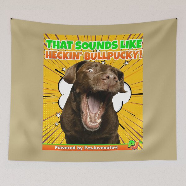 Item preview, Heckn Bullpucky PJ Funny Pet Parent Hilarious Dog Mom Gear designed and sold by PetJuvenate.