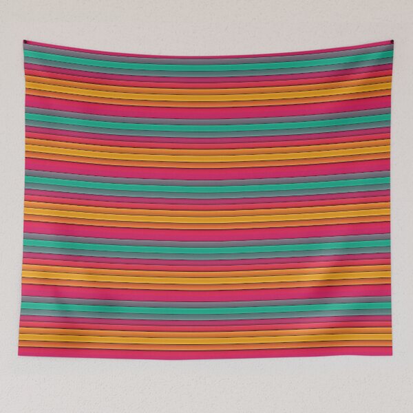 Item preview, Colourful strips pattern  designed and sold by Akashdigiart.