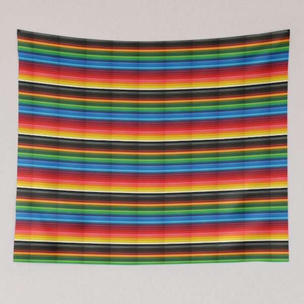 Item preview, Radiant Colourful strips pattern  designed and sold by Akashdigiart.