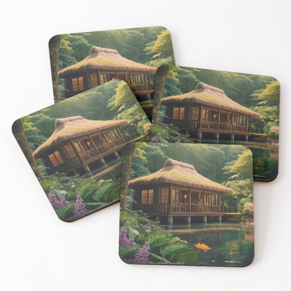 Item preview, Cottage by the Verdant Riverbanks designed and sold by BlareBlare.