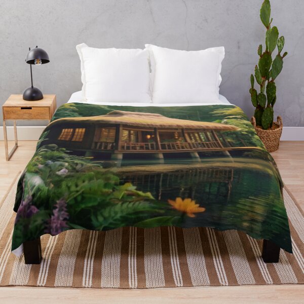 Item preview, Cottage by the Verdant Riverbanks designed and sold by BlareBlare.