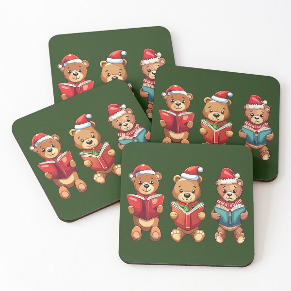 Item preview, A Christmas teddy bears book club designed and sold by FableAndThread.
