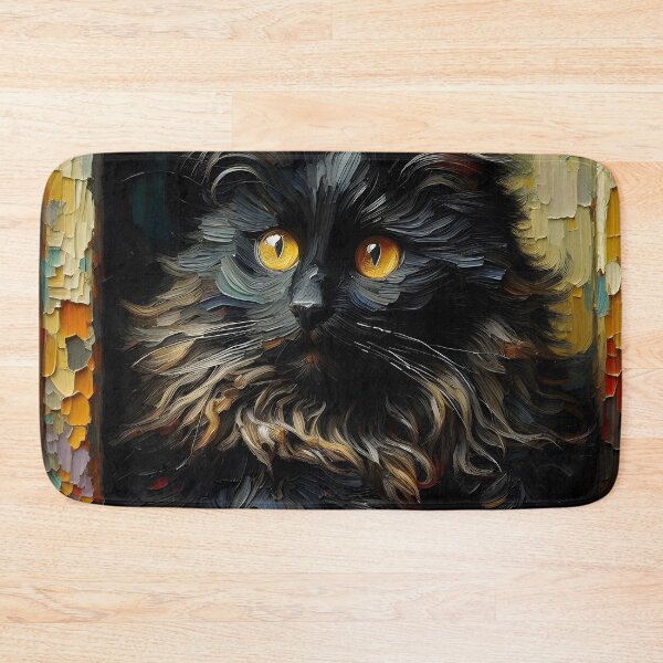 Item preview, Cat on a ledge designed and sold by Vibranta Studio.