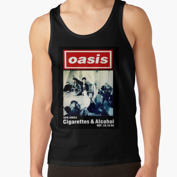 Item preview, Minimalist Cigarettes And Alcohol O A S I S 1994 designed and sold by kelmon h.