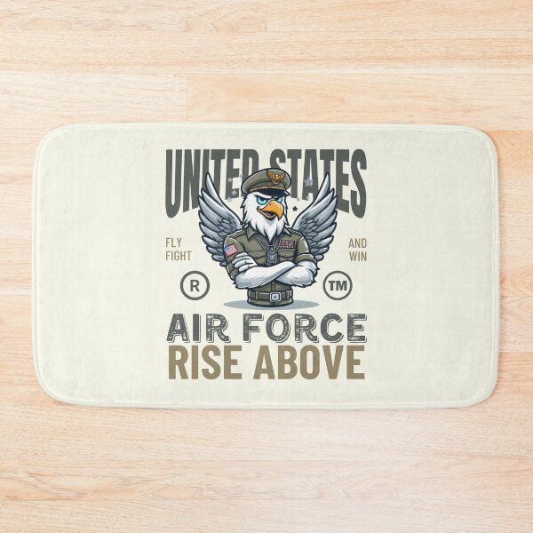 Item preview, United States Air Force, rise above, fly, fight and win designed and sold by Peerless-Prime.