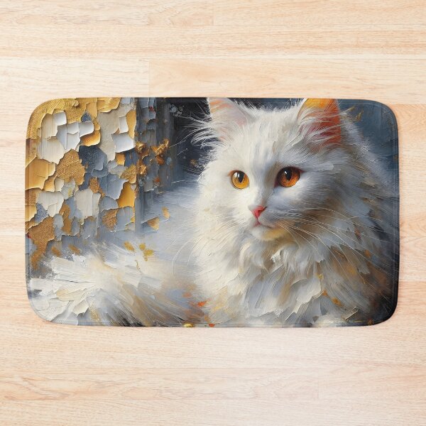 Item preview, White Cat designed and sold by Vibranta Studio.