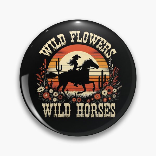 Item preview, Wildflowers Wild Horses Women's Wildflowers Wild Horses Gear designed and sold by DynamicDesign.