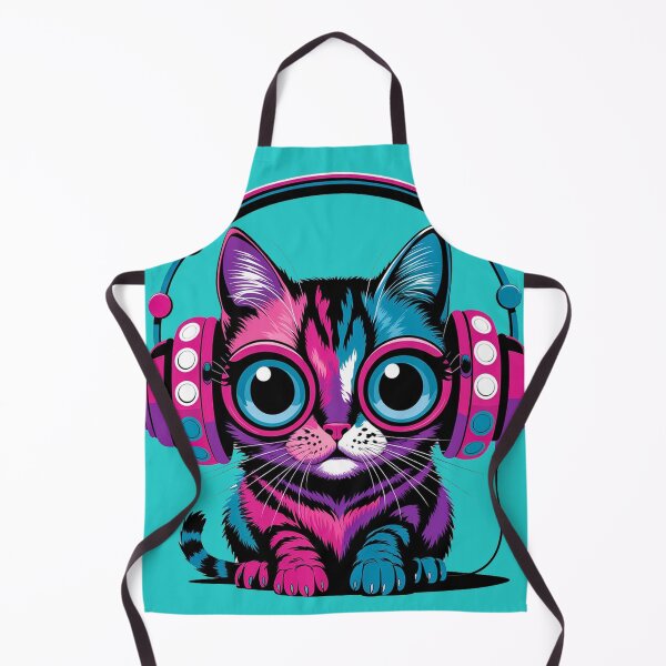 Item preview, Chill Cat with Headphones designed and sold by Fashionunic7.
