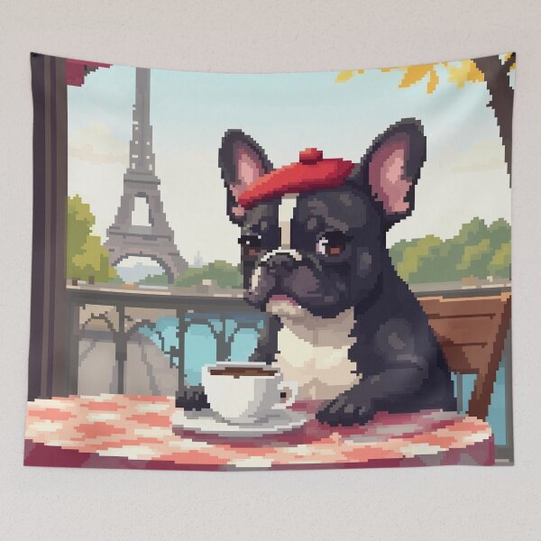 Item preview, Parisian Paws A Pixel Frenchie Tale designed and sold by NaturePixel.