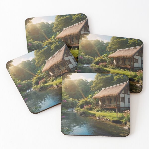 Item preview, Cottage Harmony with Nature’s River designed and sold by BlareBlare.