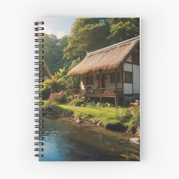 Item preview, Cottage Harmony with Nature’s River designed and sold by BlareBlare.