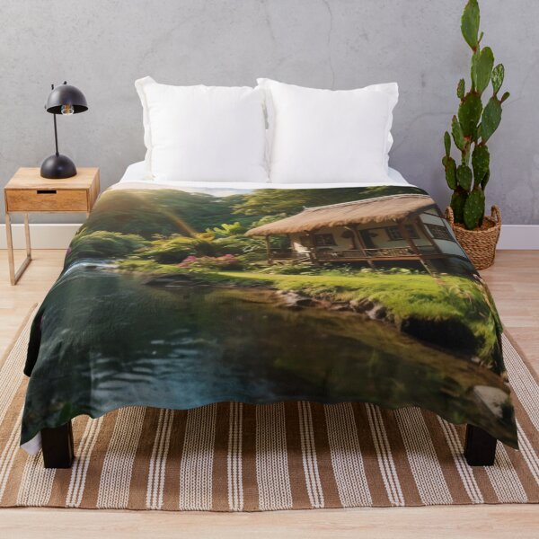 Item preview, Cottage Harmony with Nature’s River designed and sold by BlareBlare.