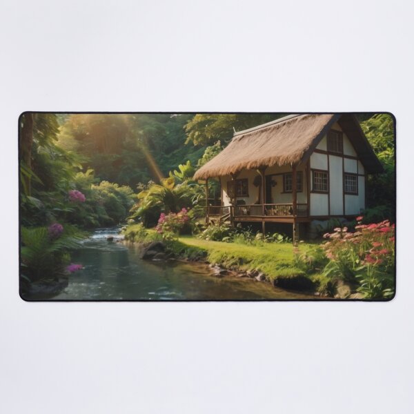 Item preview, Cottage Harmony with Nature’s River designed and sold by BlareBlare.