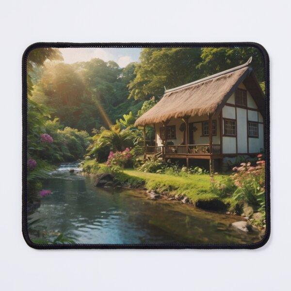 Item preview, Cottage Harmony with Nature’s River designed and sold by BlareBlare.