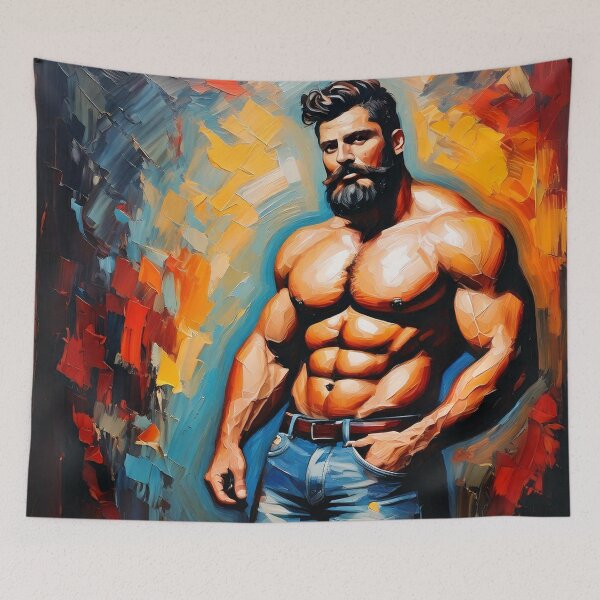 Item preview, Masculine Man designed and sold by ArtFactoryAI.