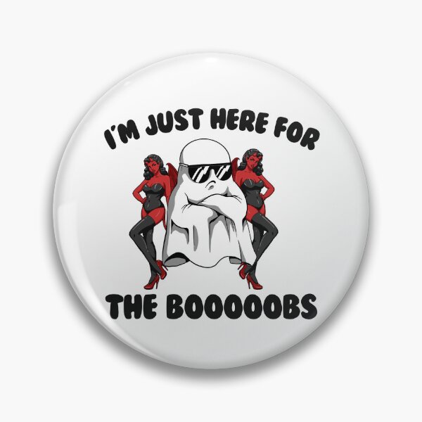 Item preview, I'm Just Here For The Booooobs Funny Men's Halloween Gear designed and sold by DynamicDesign.