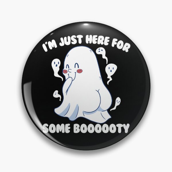 Item preview, I'm Just Here For Some Boooooty Halloween Ghost Booty Gear designed and sold by DynamicDesign.
