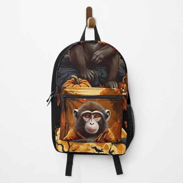 Item preview, Halloween Monkey in the Woods designed and sold by Marcicev-Bojan.
