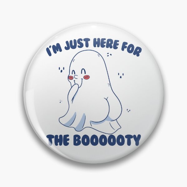Item preview, I'm Just Here For The Boooooty Halloween Ghost Booty Gear designed and sold by DynamicDesign.