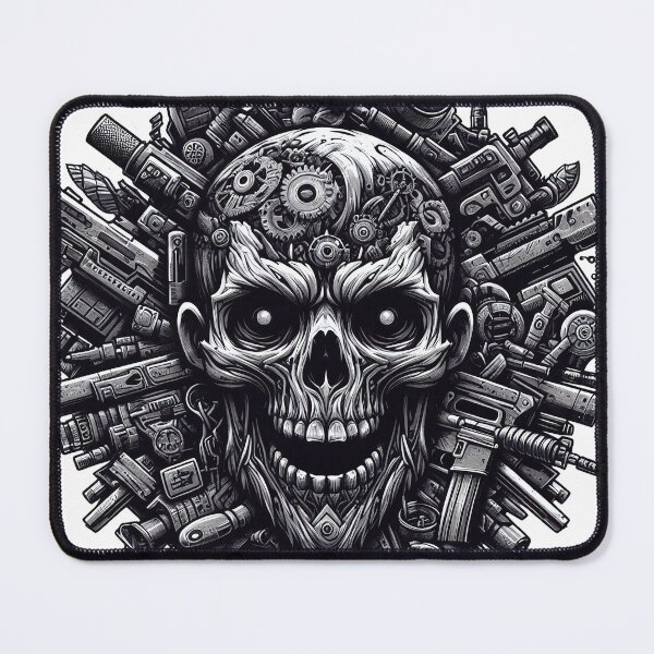 Item preview, Zombie Horror Motif Black White street art designed and sold by Salimgor Hangaround Music.