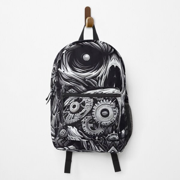 Item preview, Zombie Horror Motif Black White street art designed and sold by Salimgor Hangaround Music.