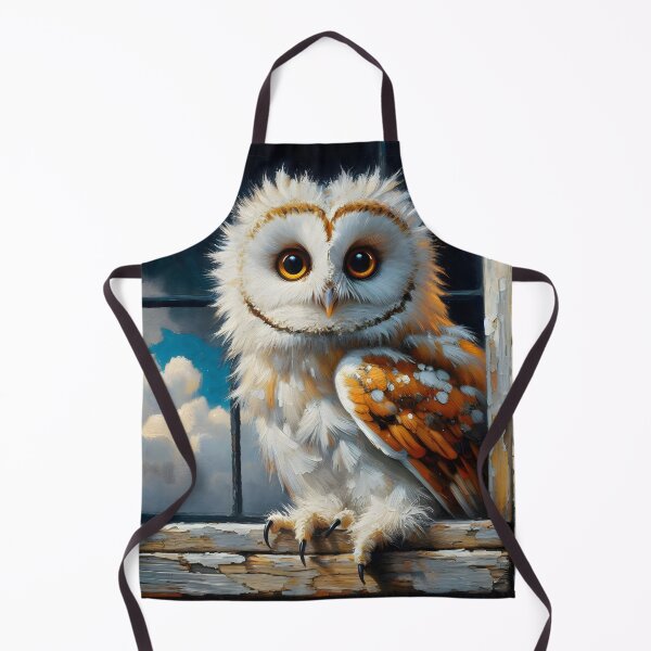 Item preview, Owl on a ledge designed and sold by Vibranta Studio.